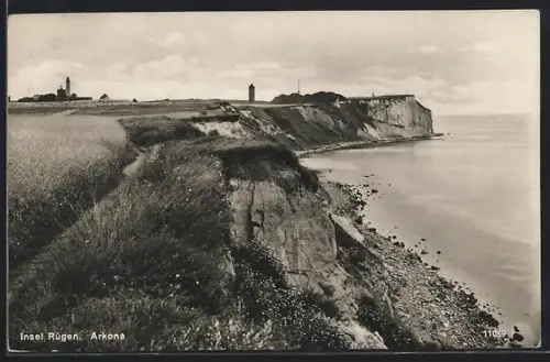 AK Arkona /Insel Rügen, Küstenpartie