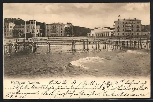 AK Heiligen Damm, Strandpartie