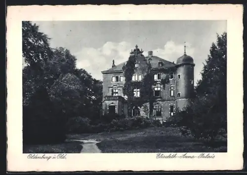 AK Oldenburg i. Old., Elisabeth-Anna-Palais