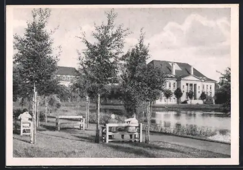 AK Oldenburg i. O., Partie am Dobbenteich