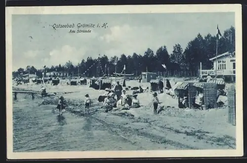 AK Grömitz i. H., Am Strande