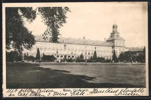 AK Bonn, Blick zur Universität