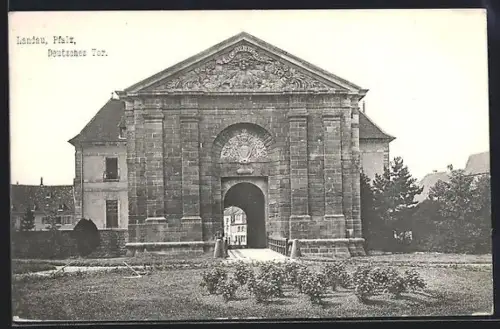 AK Landau /Pfalz, Deutsches Tor