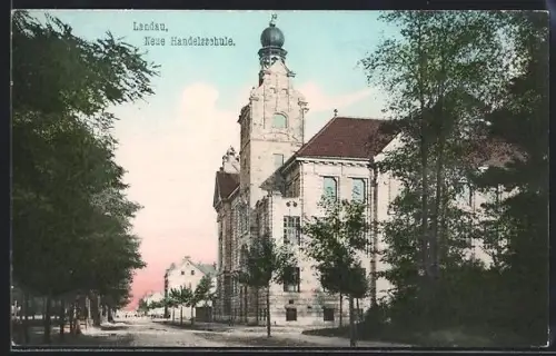 AK Landau, Neue Handelsschule