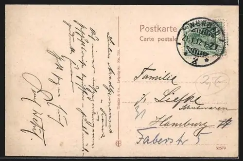 AK Leipzig, Altes Rathaus nach dem Umbau