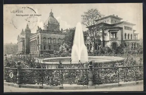 AK Leipzig, Reichsgericht mit Anlagen