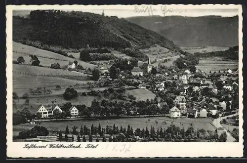 AK Waldbreitbach, Ortsansicht mit Kirche