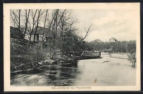 AK Mellingburg bei Poppenbüttel, Partie am Fluss