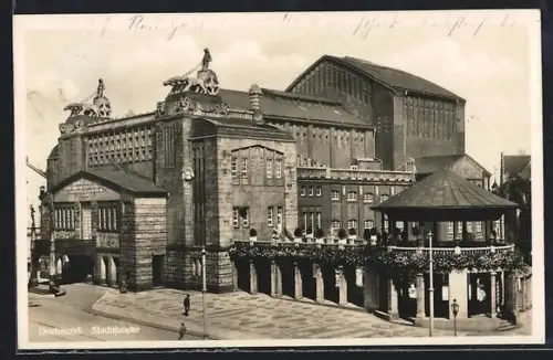 AK Dortmund, Partie am Stadttheater