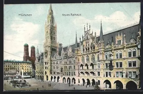 AK München, Neues Rathaus