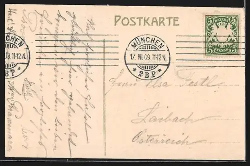 AK München, Neues Rathaus