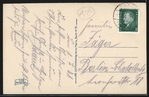 AK Baabe a. Rügen, Strand