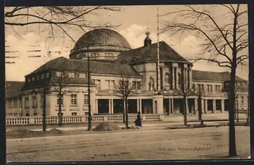 AK Hamburg-Rotherbaum, Das neue Vorlesungsgebäude