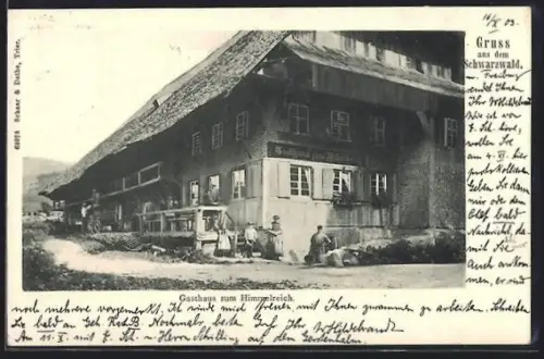 AK Kirchzarten /Schwarzwald, Gasthaus zum Himmelreich