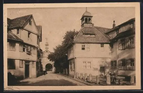 AK Bad Sooden-Werra, Pfenigstube und Apotheke