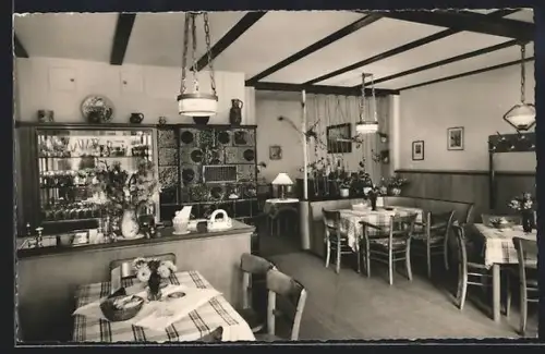 AK Beerfelden /Odw., Gasthaus zum goldenen Hirsch, Marktplatz