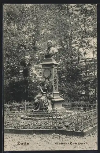 AK Eutin, Weber-Denkmal
