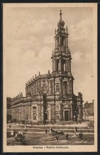 AK Dresden, Katholische Hofkirche