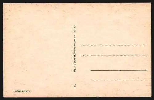 AK Wilhelmshaven, Blick zum Rathaus