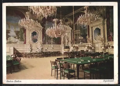 AK Baden-Baden, Spielsaal