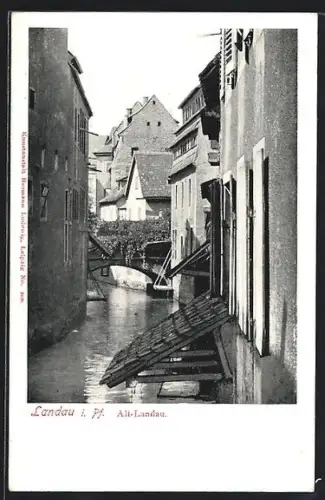 AK Landau i. Pf., Alt-Landau, Wasserpartie