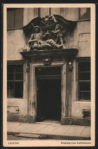 AK Leipzig, Eingang zum Kaffeebaum
