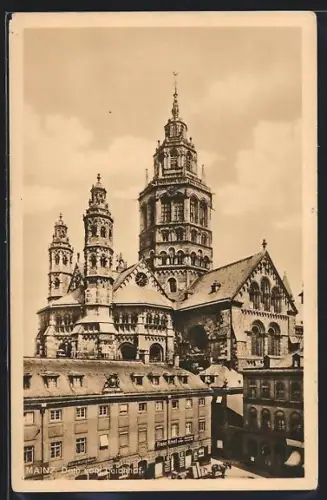 AK Mainz, Dom vom Leichhof