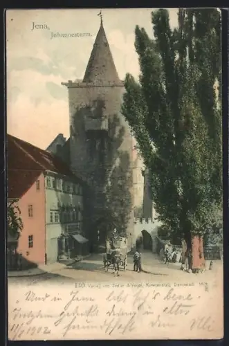 AK Jena, Johannesturm aus der Vogelschau