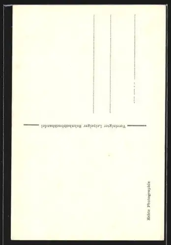 AK Leipzig, Neues Rathaus mit Brücke u. Strassenbahn