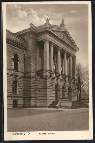 AK Oldenburg /O., Landes-Theater