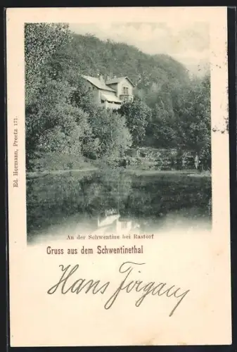 AK Schwentinethal, An der Schwentine bei Rastorf