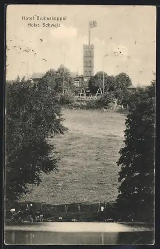 AK Bruhnskoppel /Holst. Schweiz, Hotel Bruhnskoppel