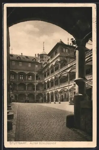 AK Stuttgart, Alter Schlosshof