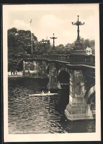 AK Hamburg-Neustadt, Lombardsbrücke