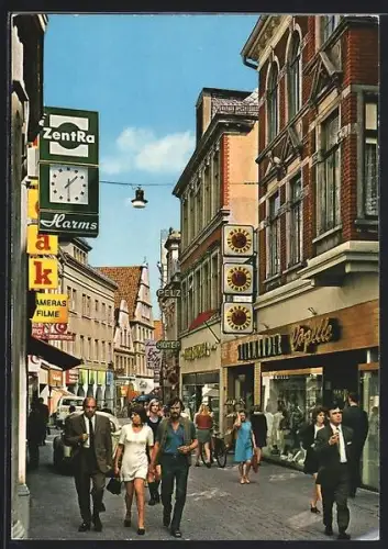 AK Oldenburg, Schüttingstrasse, Fussgängerzone