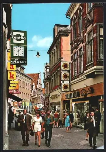 AK Oldenburg, Fussgängerzone in der Schüttingstrasse