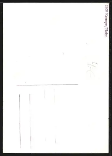 Foto-AK Krempe /Holst., Rathaus