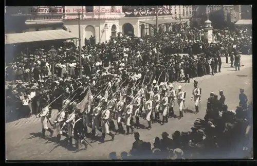 AK Wien, Kaiser-Jubiläums Huldigungs-Festzug 1908