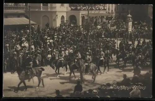 AK Wien, Kaiserhuldigungs-Festzug
