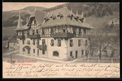 AK Spital am Semmering, Hotel Hirschenhof
