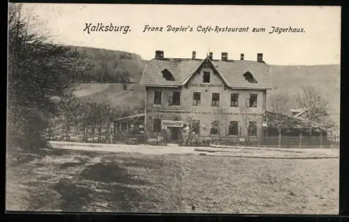 AK Kalksburg, Franz Dopler Café-Restaurant zum Jägerhaus