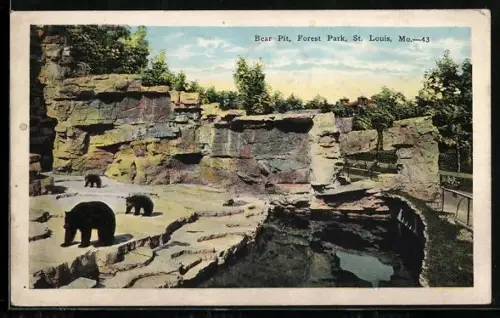 AK St. Louis, Forest Park, Bear Pit