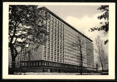 AK Hamburg, Hochhäuser am Grindel