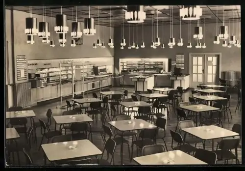 AK Greiz, Naherholungszentrum Waldhaus, HO-Selbstbedienungsgaststätte