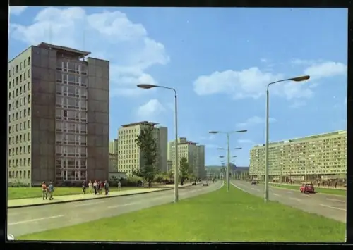 AK Dresden, Neubauten an der Christianstrasse