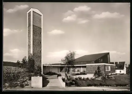 AK Reichenbach /Fils, Siegenberg-Kirche