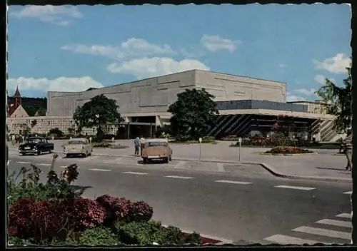 AK Heilbronn, Festhalle Harmonie mit Parkplatz