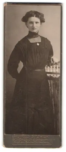 Fotografie Alfred Stower, Schöneberg, Sedanstrasse 1, Portrait einer Frau