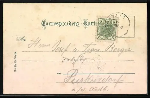 AK Mariazell, Rasing, Strasse zum Ort