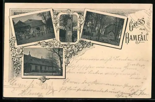 AK Hameau, versch. Ansichten